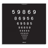 Super Pinhole Macula chart – LEA NUMBERS® - 1.5 m